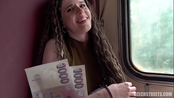 CzechStreets – A quickie on a fast train with an unfaithful beauty