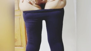 العادة السرية و المؤخرة الضخمة, تكفات مغربية – Wet masturbation under pantyhose
