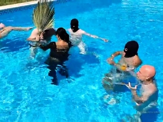 Relaxing by the pool – Absolute Matriarchy