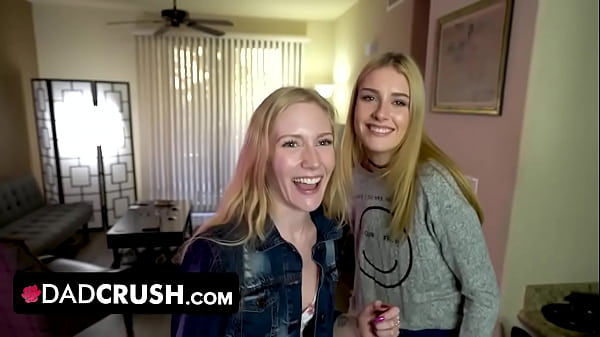 Twin had Hard fuck Session With Their Stepdad | Emma Starletto | Mazzy Grace | 18 year old